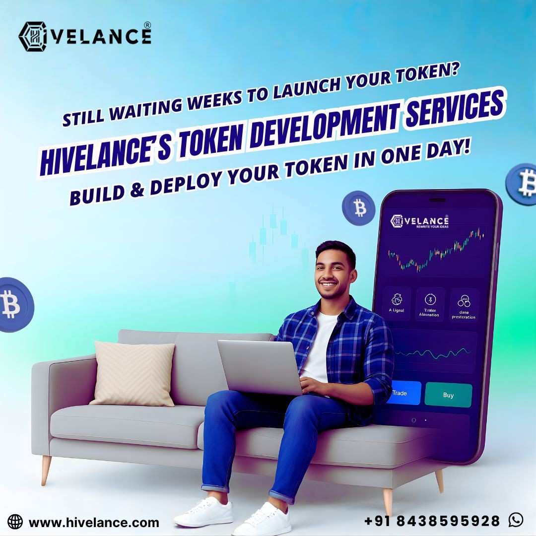 Crypto Token Development Services: Go Live in 24 Hours With Hivelance