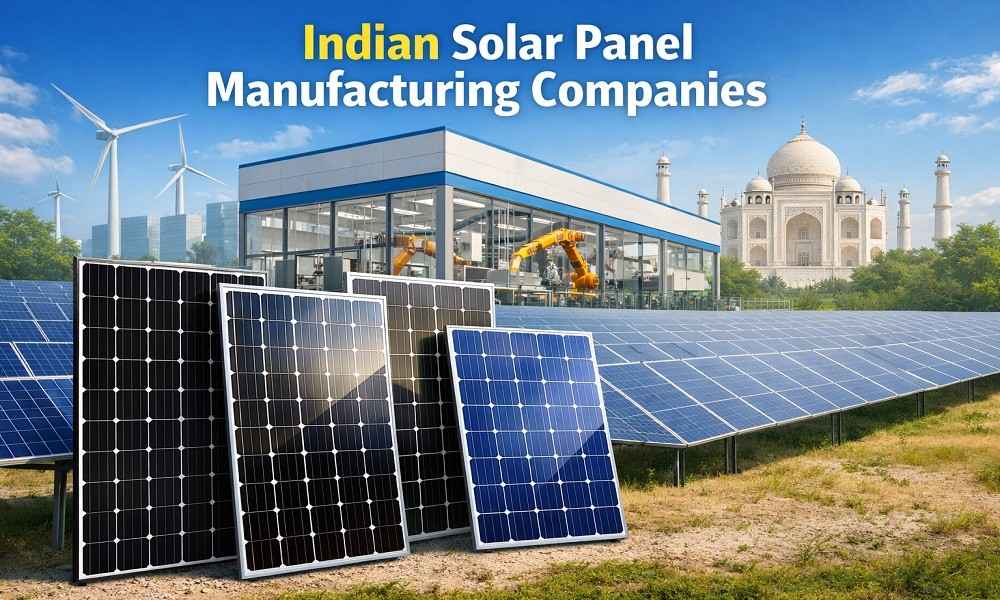 Indian Solar Panel Manufacturing Companies Today