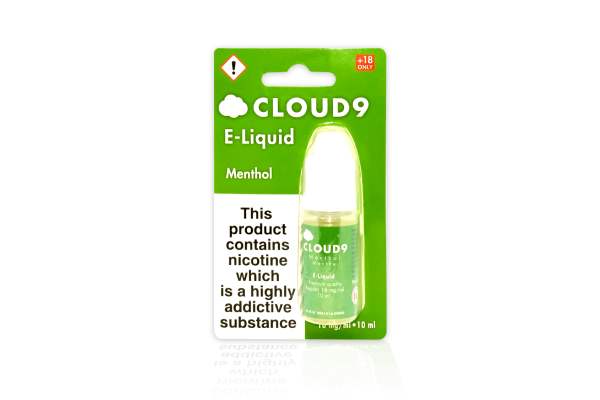 Buy Cloud 9 Menthol Vape Liquid in the UK