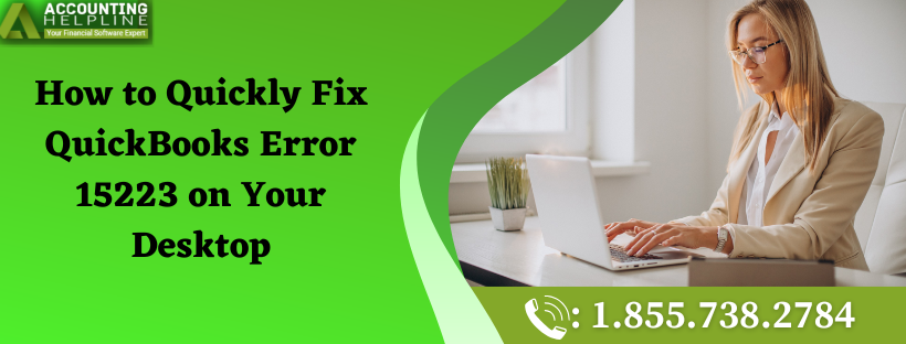 Quick Steps to Fix QuickBooks Error 15223