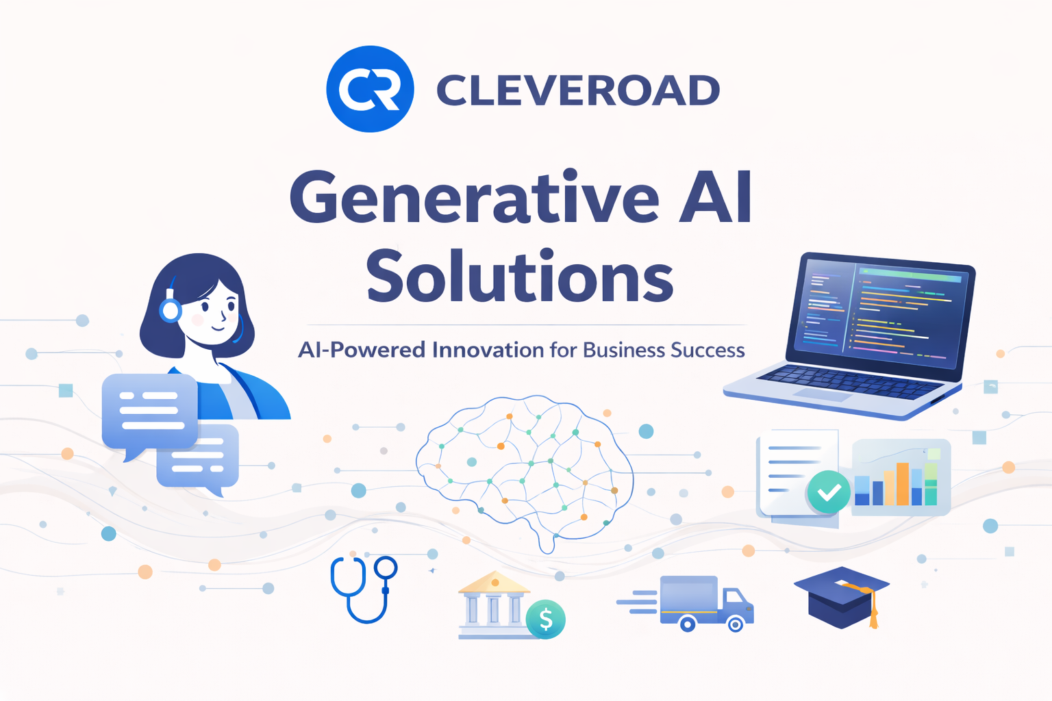 Cutting-Edge Generative AI Development Services | Cleveroad