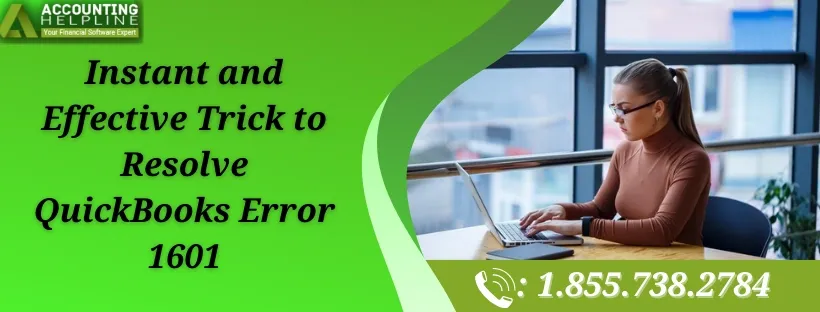 Effortless Fixes For QuickBooks Error 1601