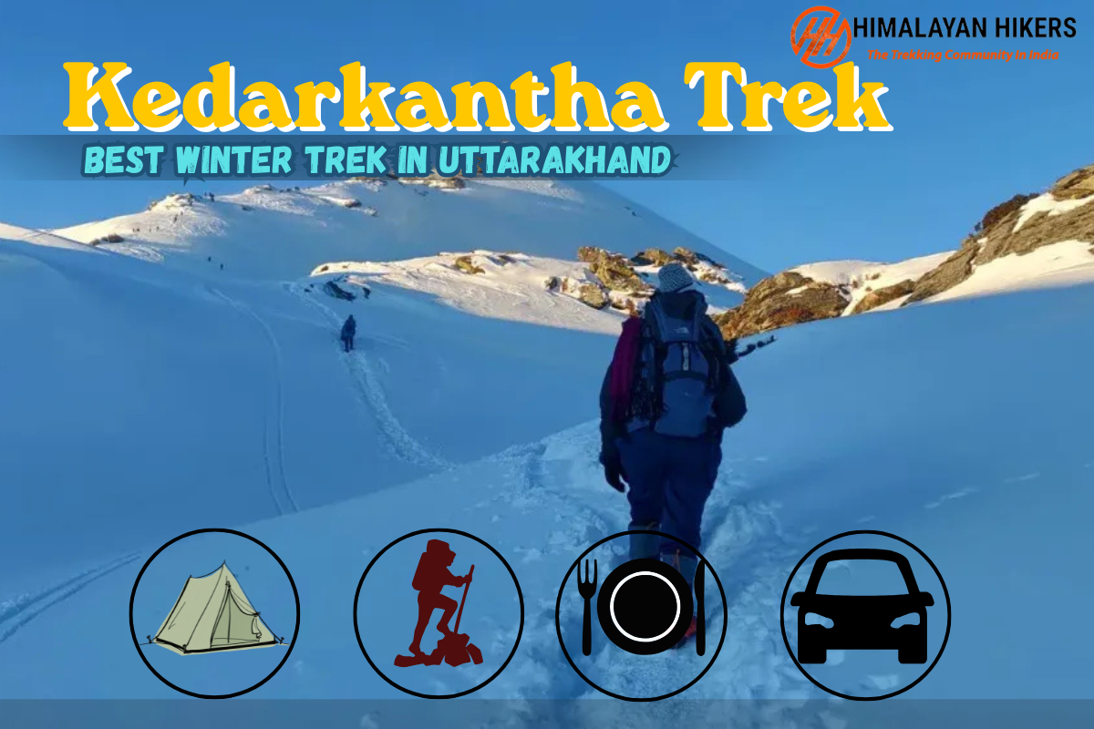 Best winter trek in Uttarakhand- Kedarkatha Trek