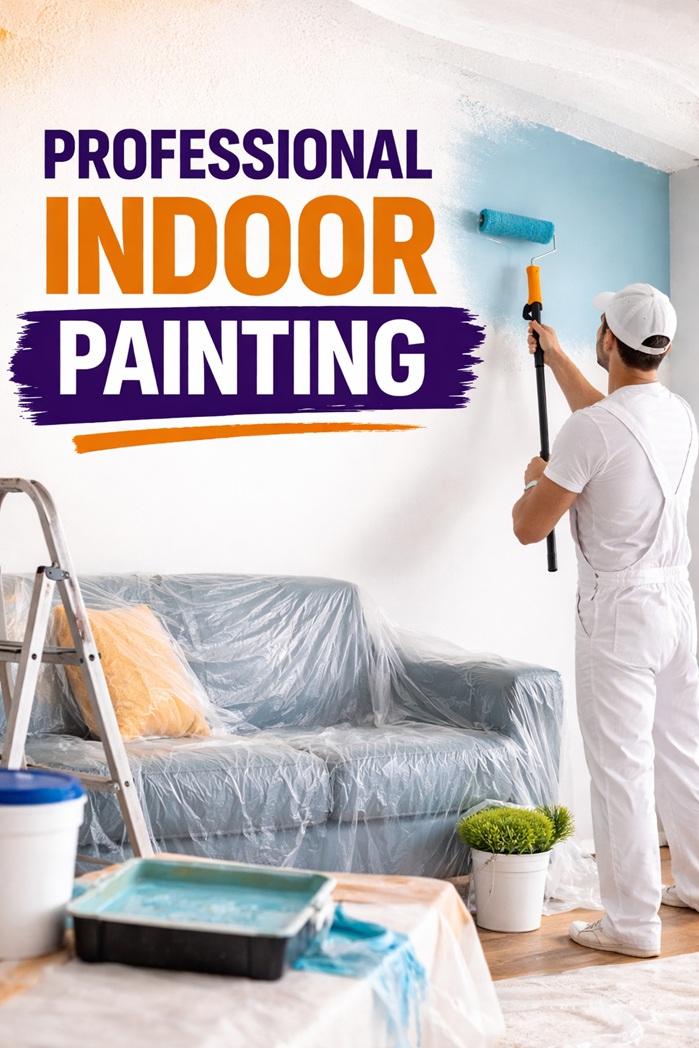 Reliable Indoor Painting Services for Homes & Businesses