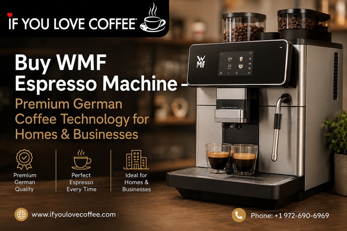 Buy WMF Espresso Machine – Premium German Coffee Technology for Homes & Businesses