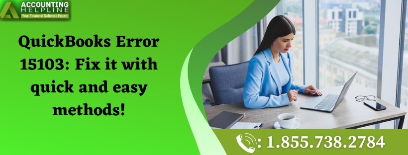 Step-by-Step Fix for QuickBooks Error 15103
