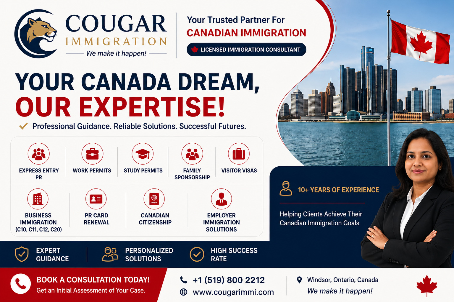 Immigration Lawyer Windsor | Trusted Canada Immigration Services
