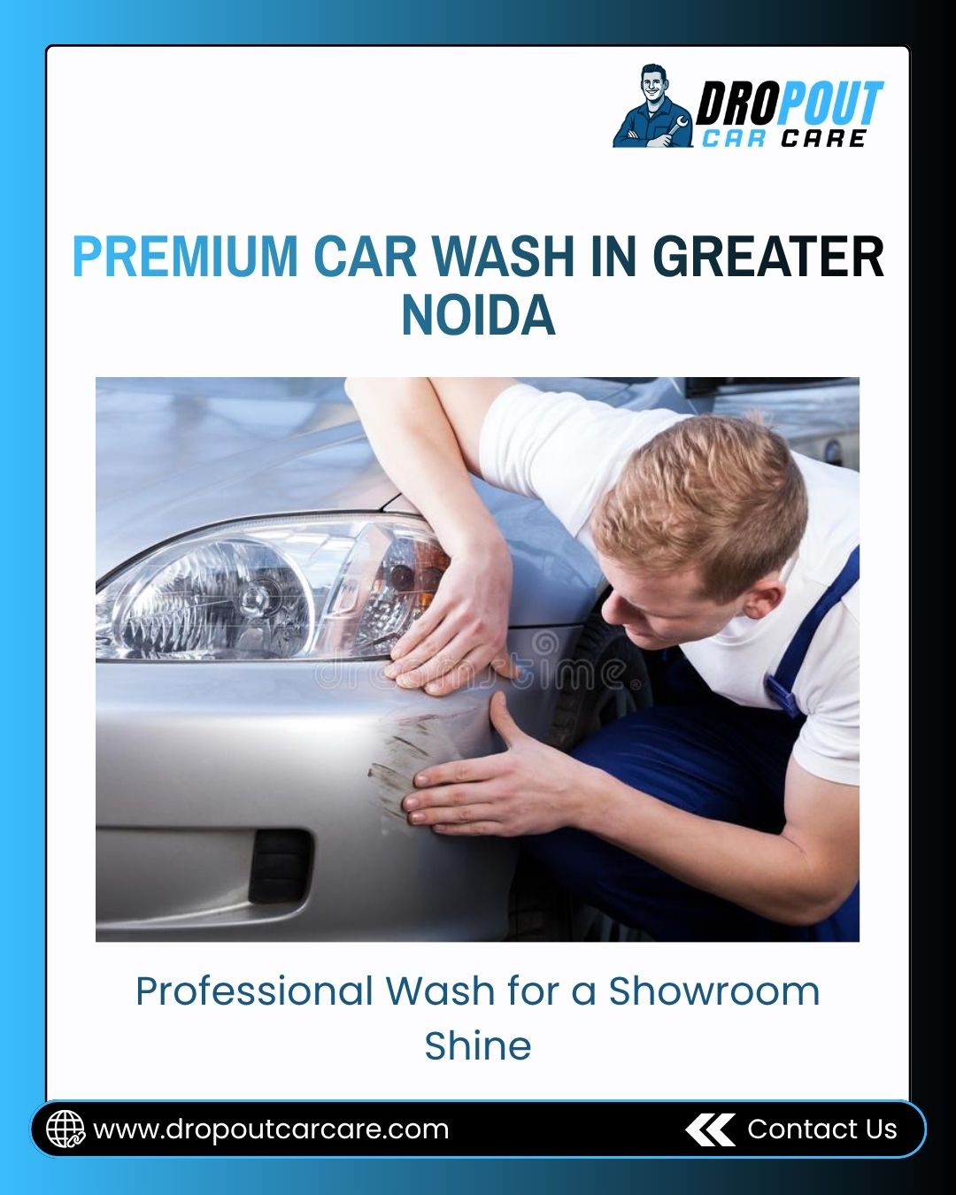 Premium Car Wash in Greater Noida – Dropout Car Care