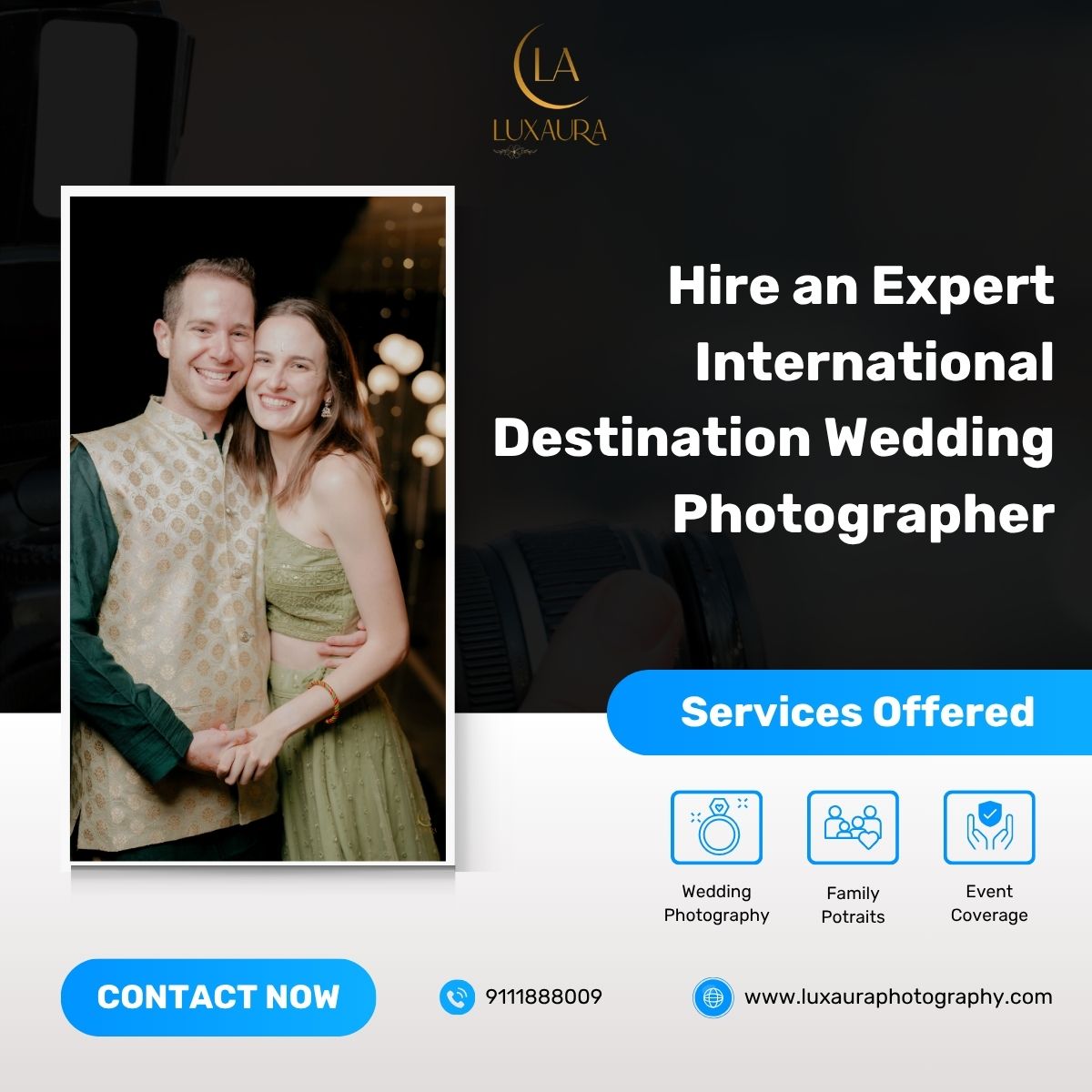 Hire an Expert International Destination Wedding Photographer