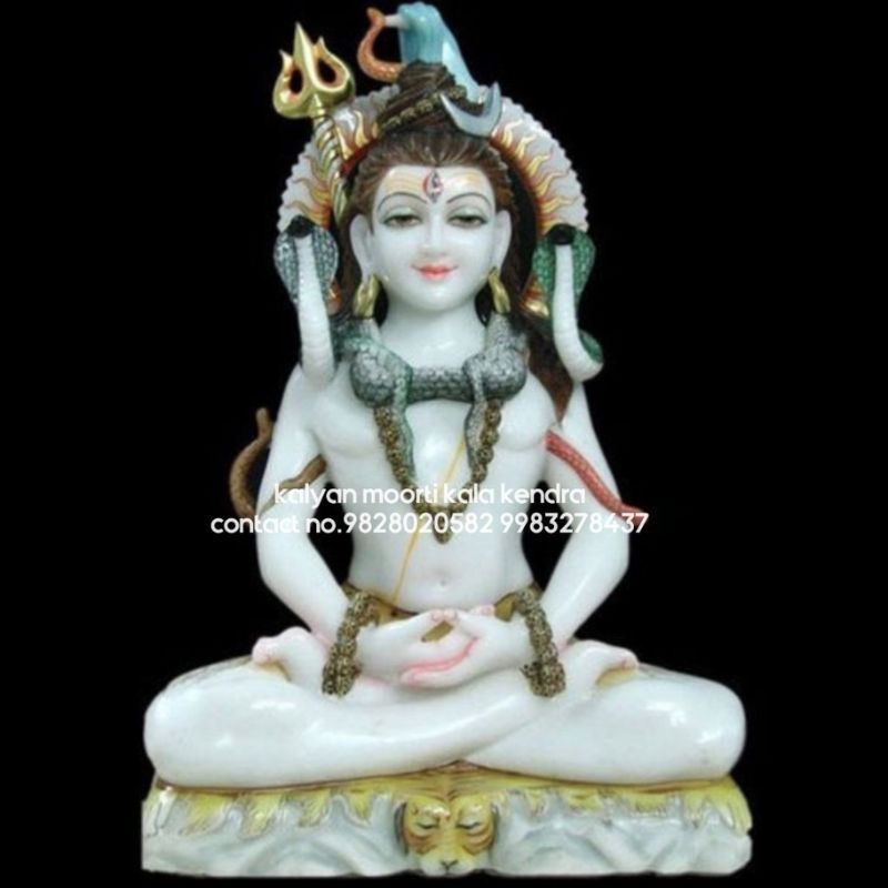 Custom Shiva Marble Statue Manufacturer at Affordable Prices