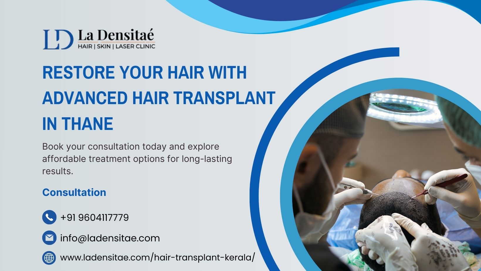Restore Your Hair with Advanced Hair Transplant in Thane