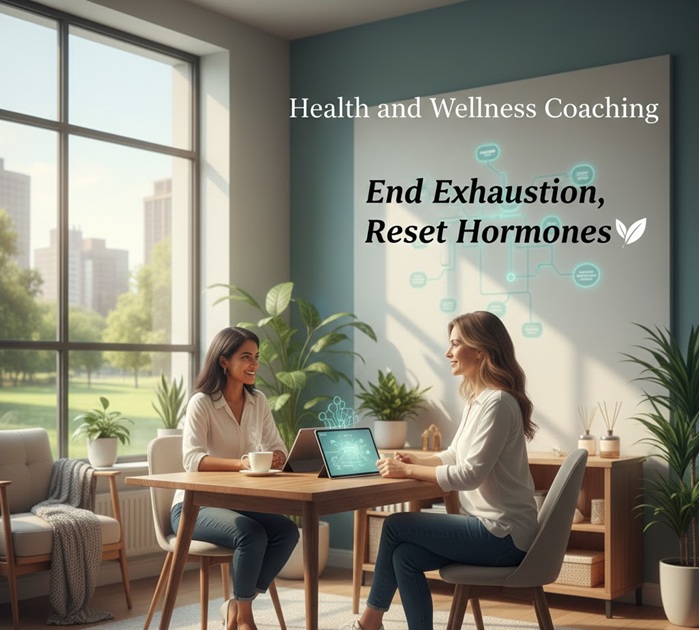 Health and Wellness Coaching: End Exhaustion, Reset Hormones