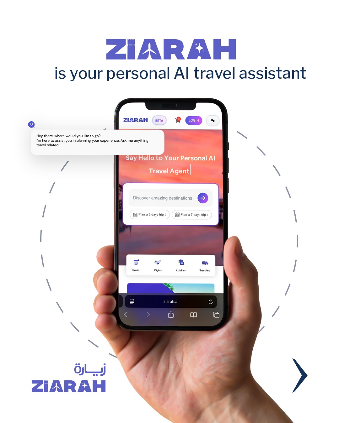 AI-Powered Travel Planner in USA: Your Personal AI Travel Agent with Ziarah