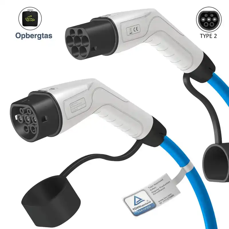 Premium Laadkabel Type 2 – 10 Meter – Mennekes Ev-Kabel | Atlanticflexcable