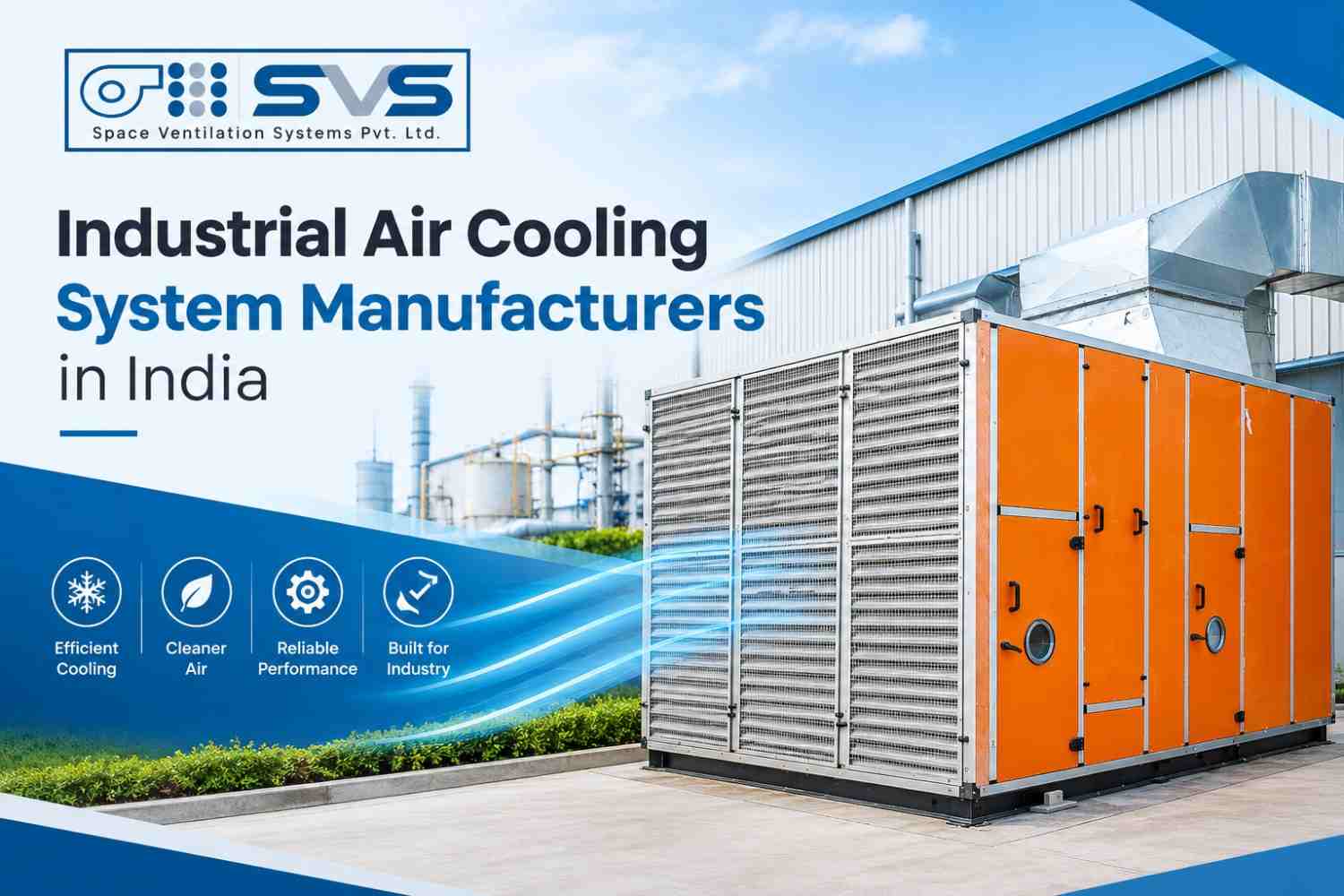 Most trusted industrial air cooling system manufacturer in India