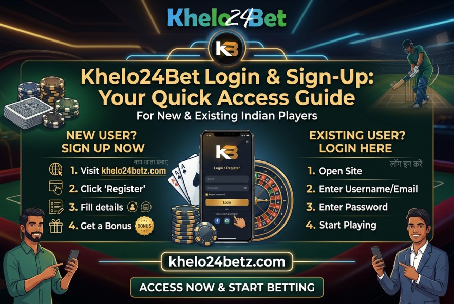 Khelo24bet Login & Sign Up - Quick Access Guide