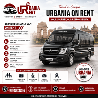 Urbania on Rent – Luxury Travel Service for Groups