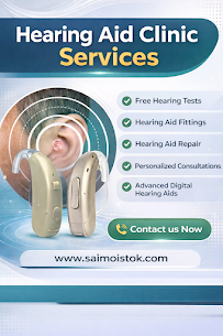Hearing Machine Clinic Near Kohat Enclave – Advanced Hearing Solutions by SAIMO ISTOK