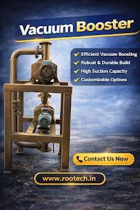 Vacuum Booster Pump Price in India – Rootech Services