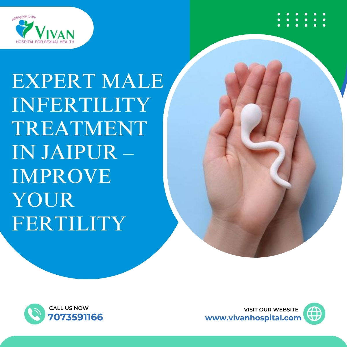 Expert Male Infertility Treatment in Jaipur – Improve Your Fertility