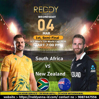 Reddy Anna Book ID: Key Battles in RSA vs NZ Showdown