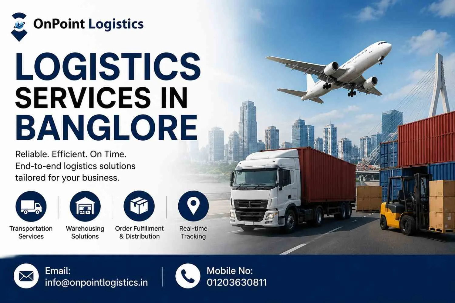 Top Logistics Services in Bangalore for Reliable Freight & Business Deliveries