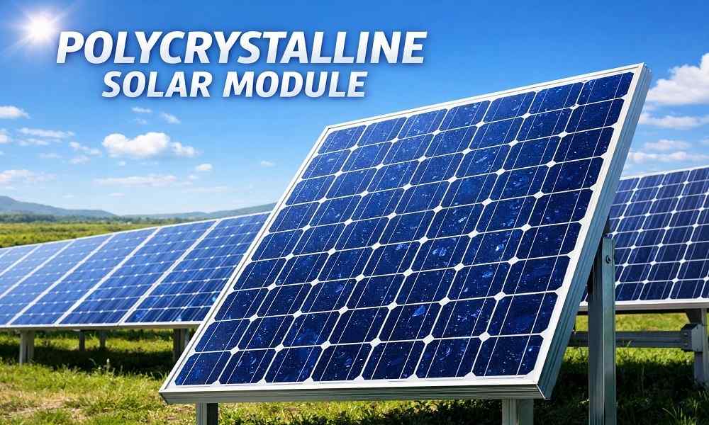 Efficient Polycrystalline Solar Module for Power Needs