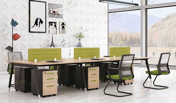 What are the benefits of using modular office furniture?