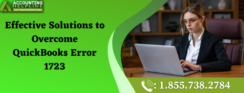 QuickBooks Error 1723: Causes and Simple Solutions