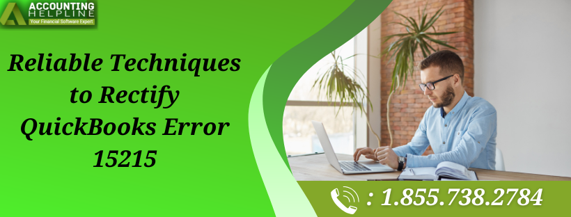 Simple Steps to Fix QuickBooks Error 15215 Instantly