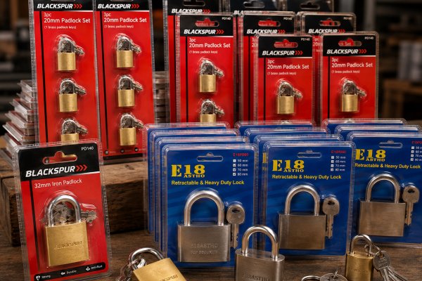 Wholesale Padlocks Supplier for Pound Shops & Convenience Stores UK