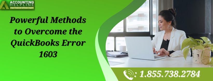Easy Ways to Fix QuickBooks Error 1603