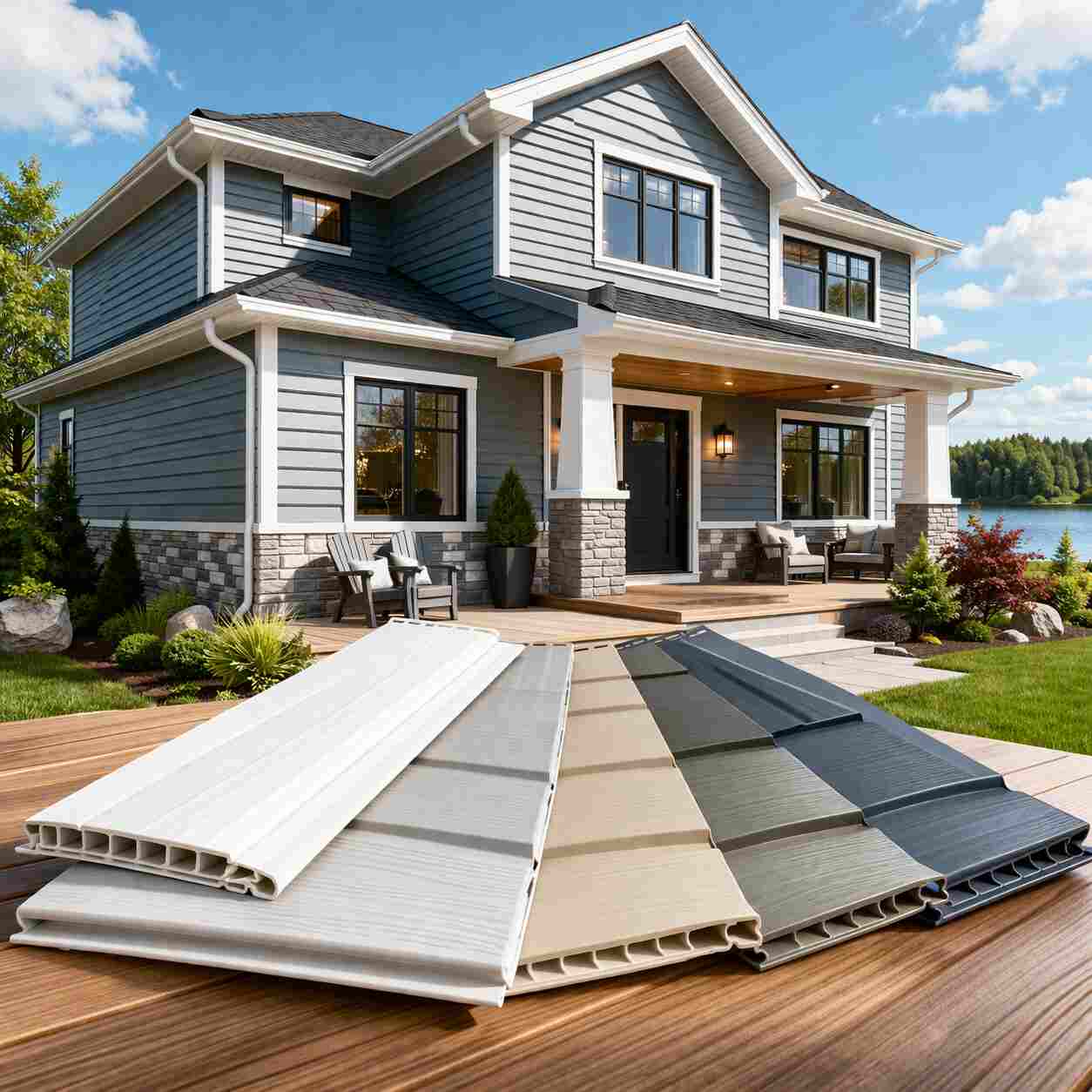 PVC Vinyl Siding Panels for Exterior Wall Cladding | Eastbuilding